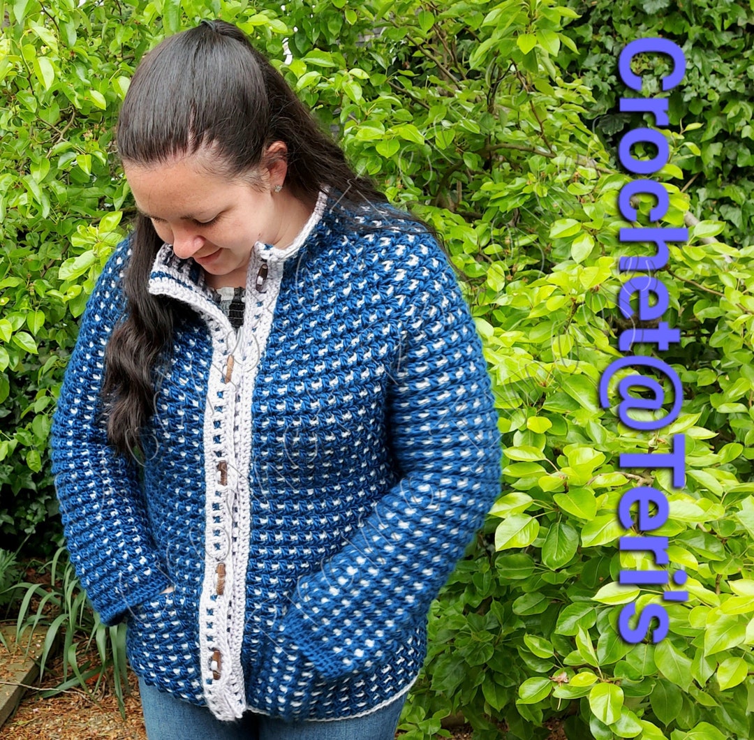 Bwf Pattern Chunky Checks Mosaic Coat PATTERN ONLY - Etsy