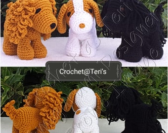 Cocker Spaniels [3 Designs] PATTERN ONLY