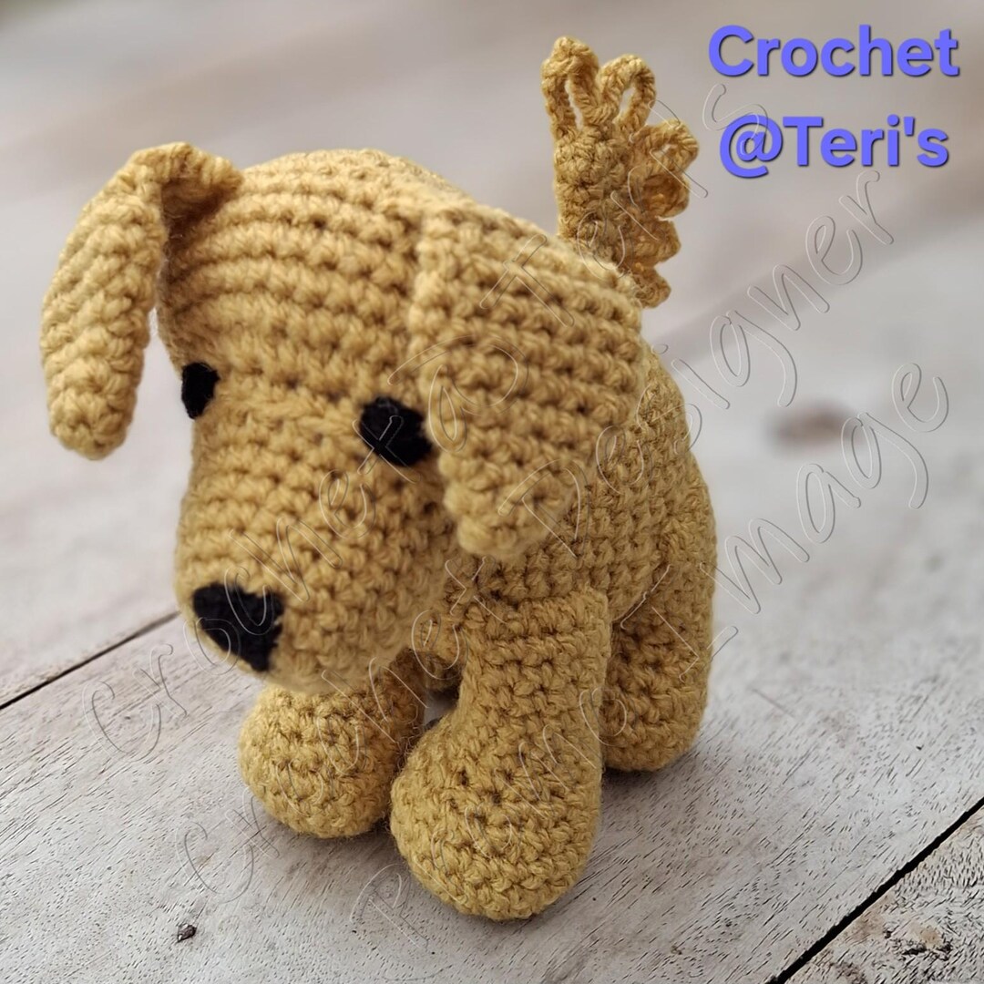 Golden Retriever PATTERN ONLY - Etsy