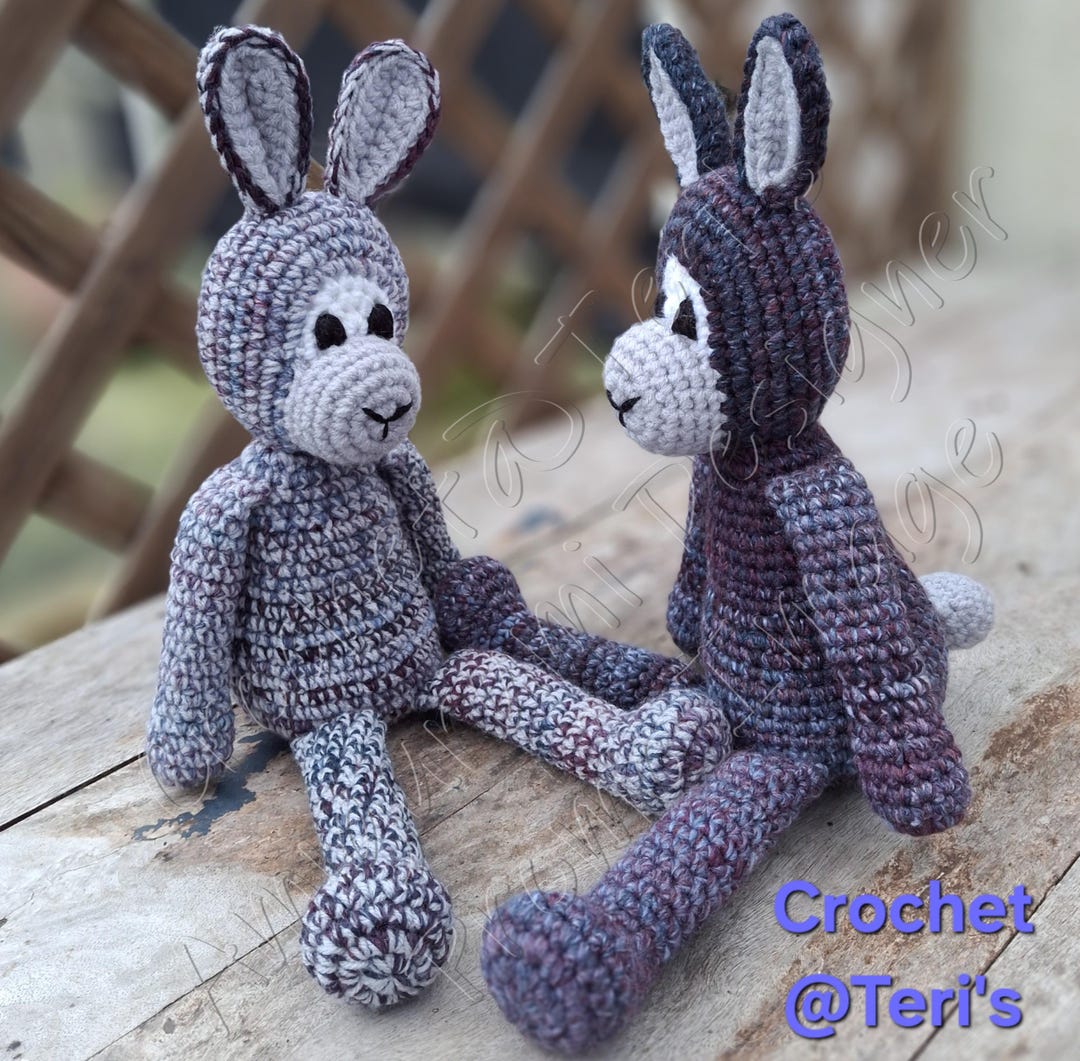 Scrappy Rabbit Scrappy Rabbits PATTERN ONLY - Etsy