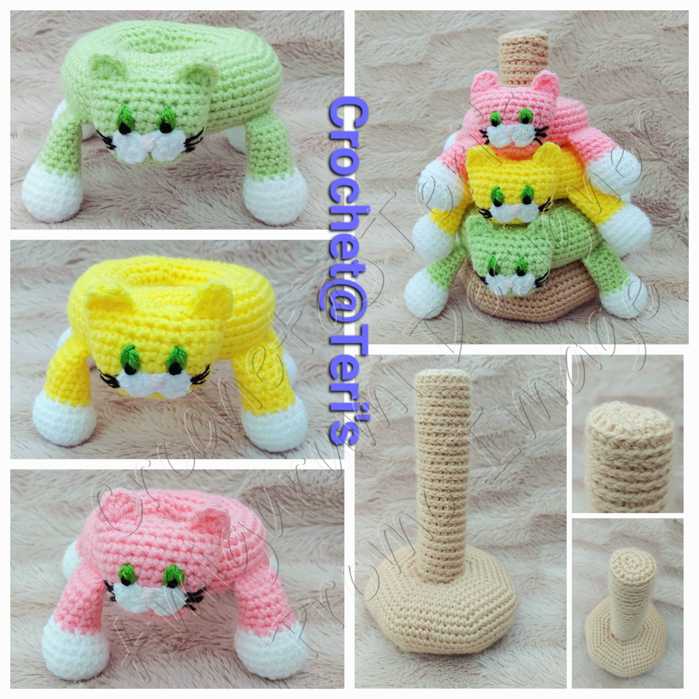 Purrfect Cat Stacker - Etsy New Zealand