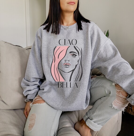 Hello lady sweatshirt cheap