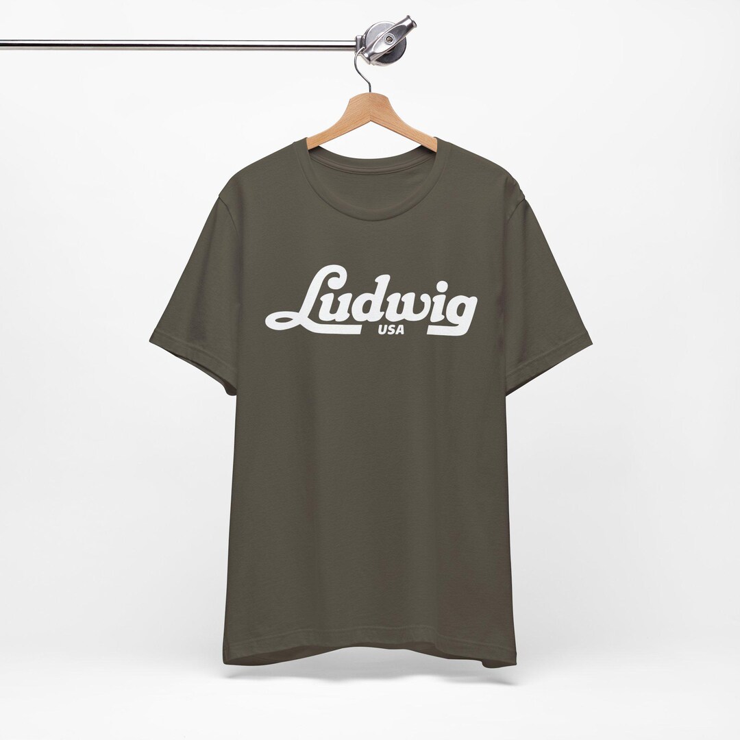 Ludwig USA Logo T-shirt | Drum Brand Graphic Tee - Etsy