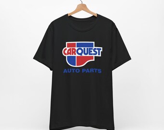 Camiseta unisex Carquest, camiseta gráfica de coche clásico, camiseta retro de automóvil, regalo para amantes de los coches clásicos, camiseta para entusiastas del automovilismo