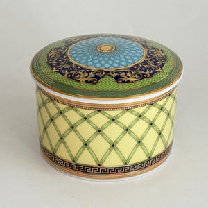 Porzellan dose mit deckel