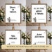 CORPSE Bride Sign Bundle Kit Canva Template, Halloween Wedding, Spooky ...