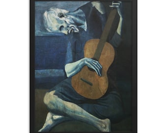 De oude gitarist van Pablo Picasso