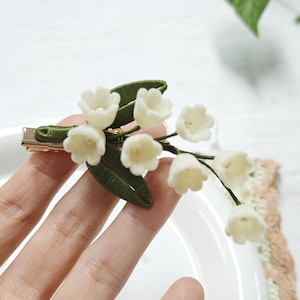 Lily Flower Hairpin, Christmas Gifts, Blue Glazed Hair Stick, Vintage Flower Hairpin, Hanfu Tassel Hair Forks, Wedding Hair Accessories
