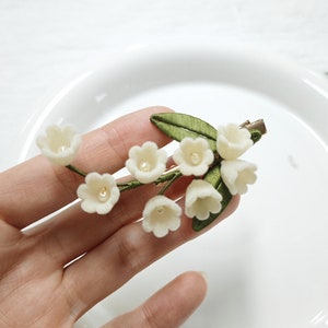 Christmas Gifts, Lily Flower Hairpin, Blue Glazed Hair Stick, Vintage Flower Hairpin, Hanfu Tassel Hair Forks, Wedding Hair Accessories