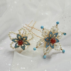 Butterfly HairFork, Hair Accessories, Christmas Gift, Hair Stick, Vintage Flower Hairpin, Hanfu Tassel Hair Forks, Wedding Hair Accessories