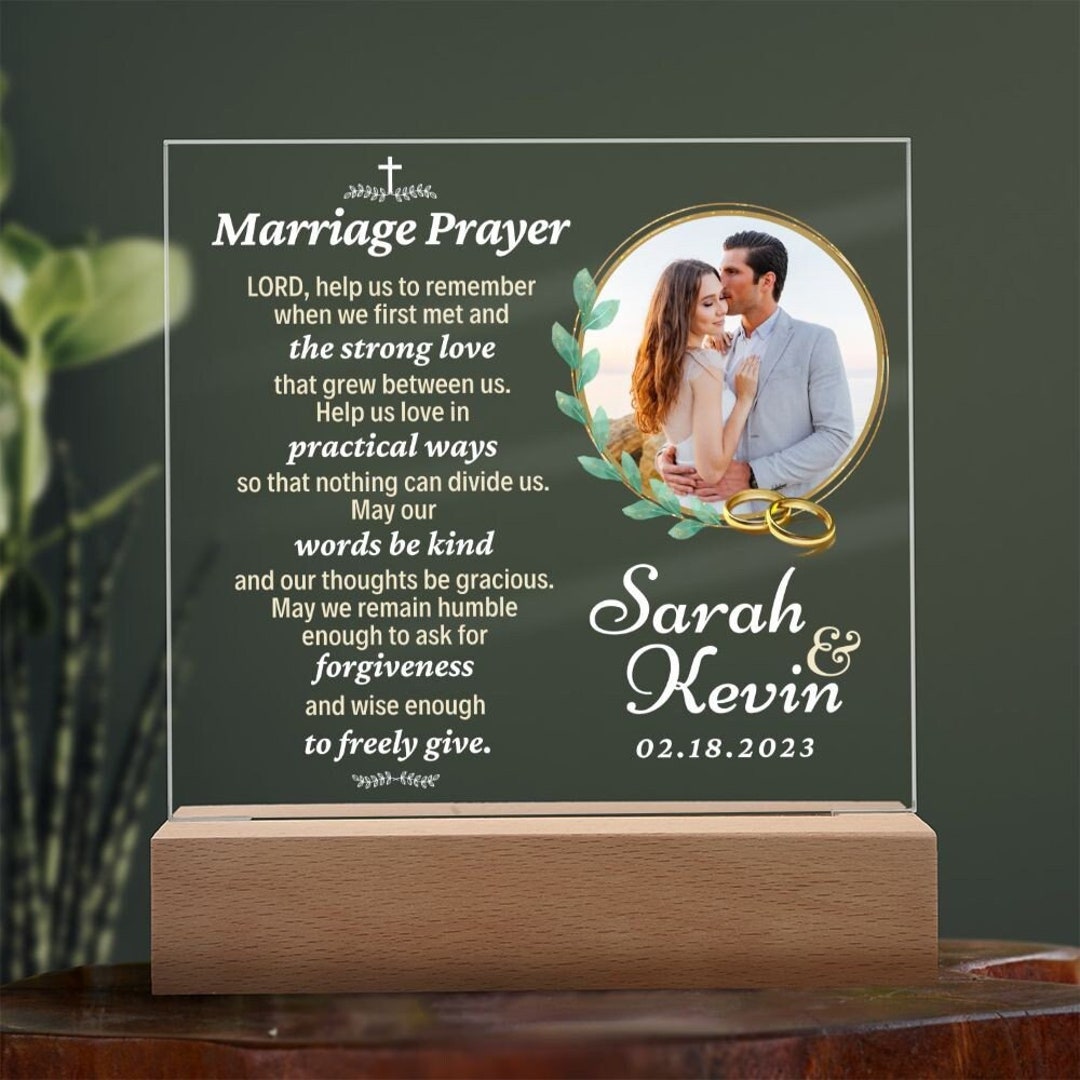 Wedding Gift for Couple Unique, Gift for Son Daughter in Law Wedding ...