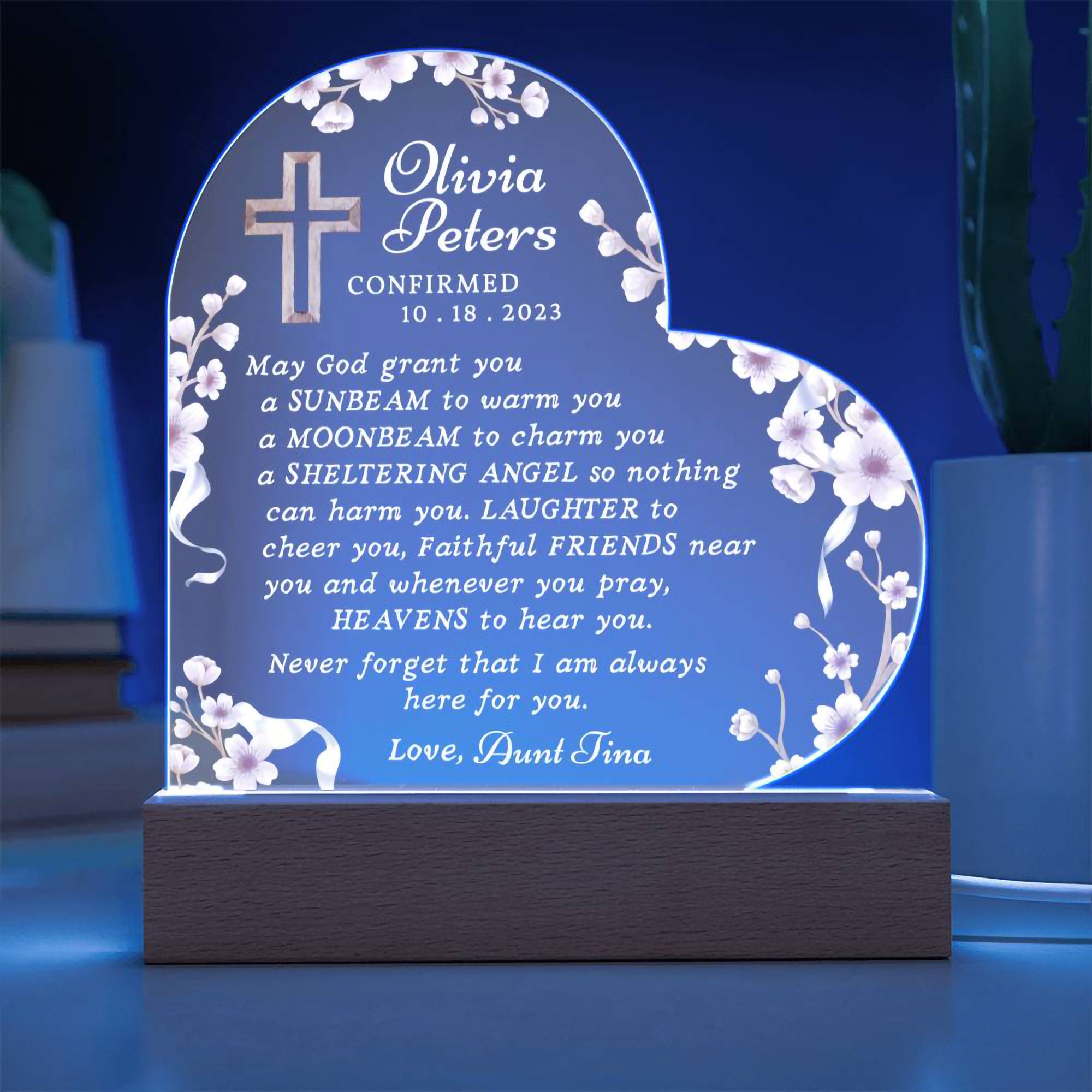 Confirmation Gifts for Girls, Confirmation Gift Catholic Christian ...