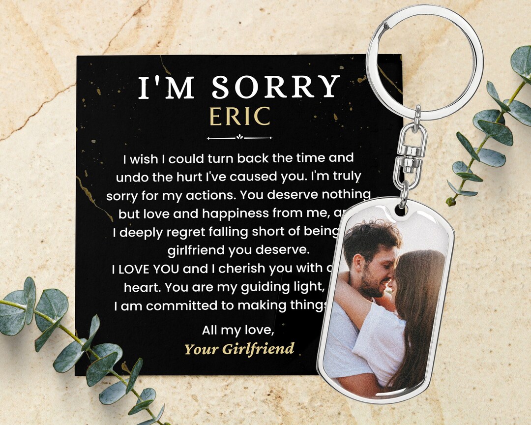 Apology Gift for Men Husband Boyfriend, Sorry Gift for Him  display picture 3