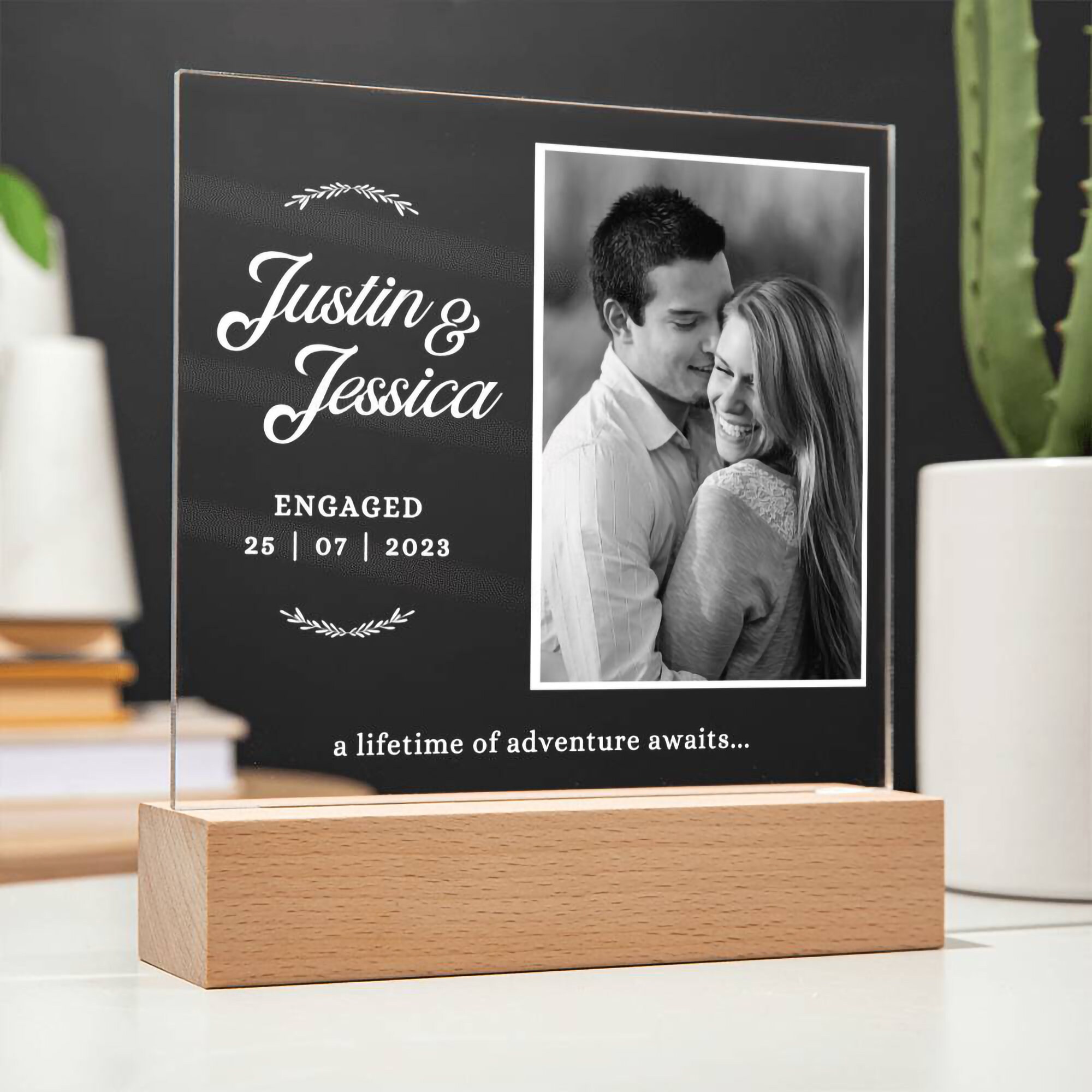 Engagement Gifts Engagement Frames Engagement Presents - Etsy