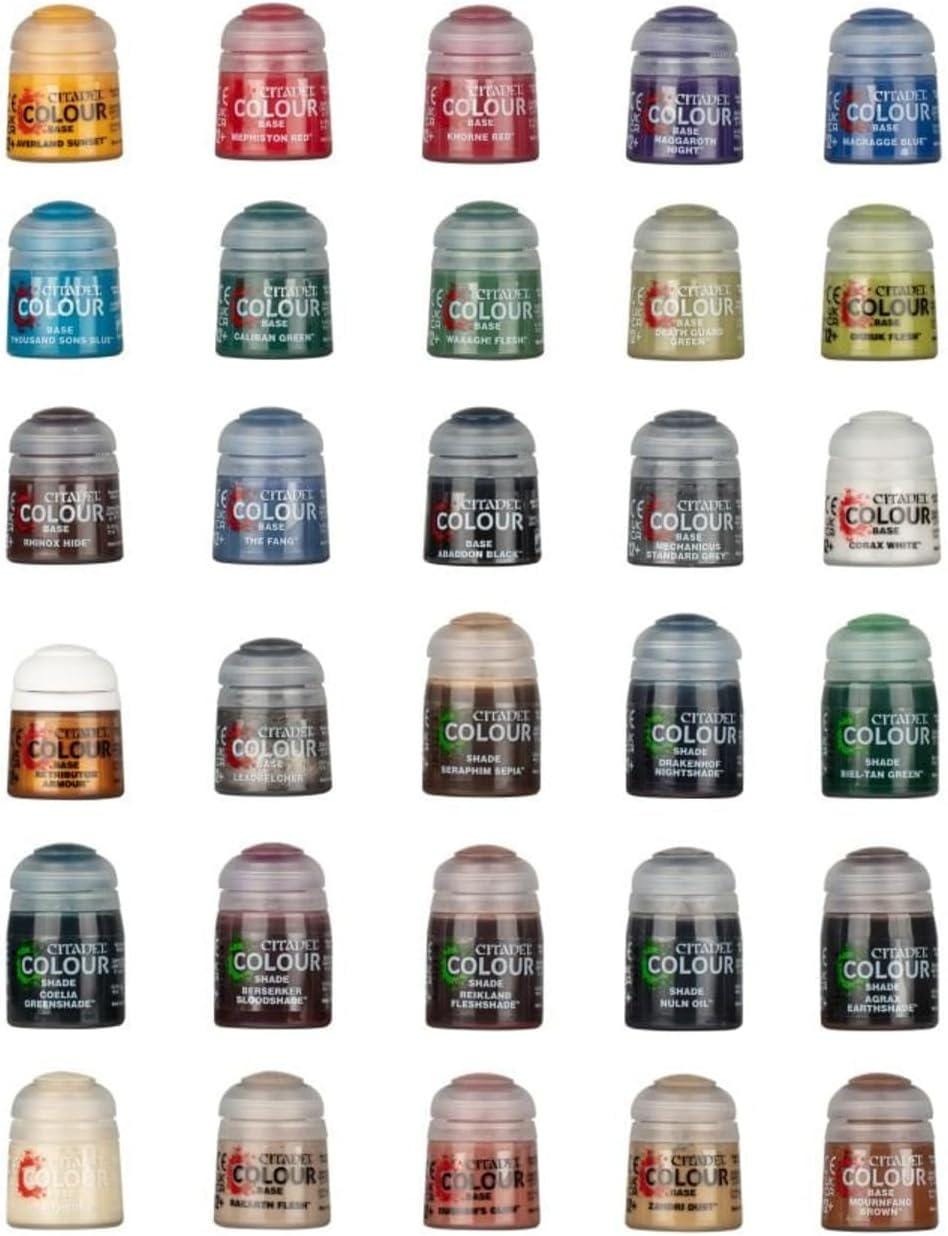 Games Workshop - Citadel Colour: Battle Ready Paint Set - Etsy