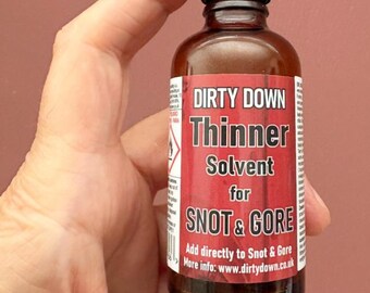 Dirty Down: Disolvente más fino para mocos y sangre