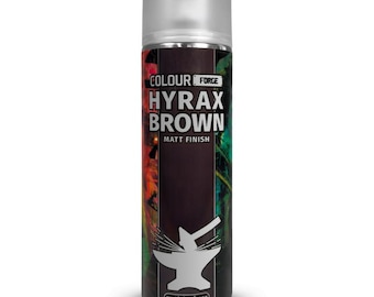Spray marrón Hyrax de Colour Forge