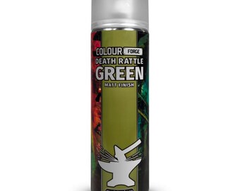 Spray verde Death Rattle de Colour Forge