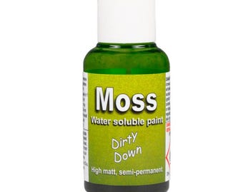 Dirty Down Moss Effect Water Soluble Paint