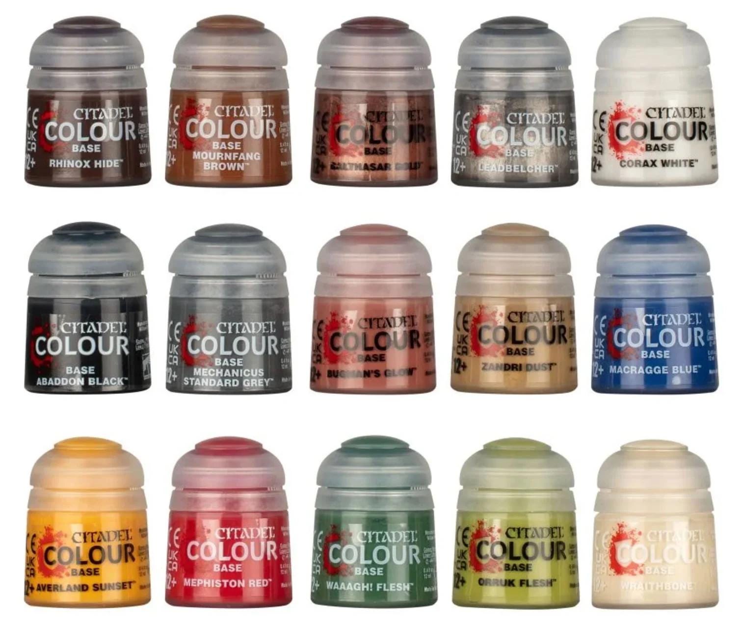 Base Set of Citadel Paints - Etsy