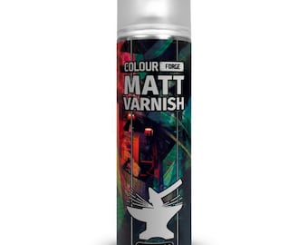 Barniz mate en aerosol Colour Forge
