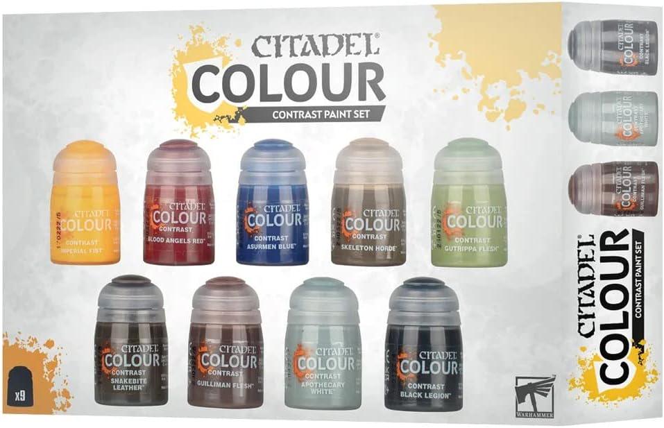 Games Workshop Warhammer AoS Citadel Paint Set Contrast