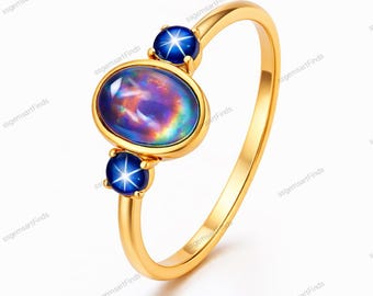 Mood stone oval ring, 925 Sterling Silver,colour changing mood ring ,waterproof stone Jewelry  Ring For Women/Gift For Her