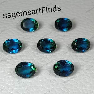 Teal sapphire stone , Oval cut  ocean teal sapphire, teal sapphire bluish green teal sapphire, teal sapphire, Lab grown teal sapphire