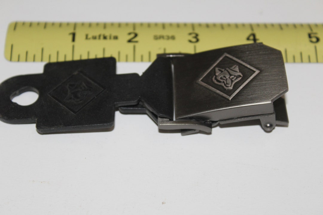 Official Boy Scout Cub Scout Belt Buckle Pewter Color NEW Etsy