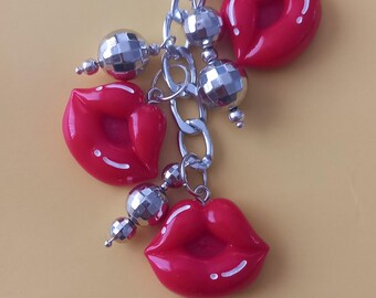 Harry Styles Themen Schlüsselanhänger, kiss all the time, Disco gelegentlich.