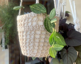 Crochet plant hanger pattern, pattern for beginners, instant download, easy crochet pdf, crocheting ideas, DIY plant hanger, home decoration