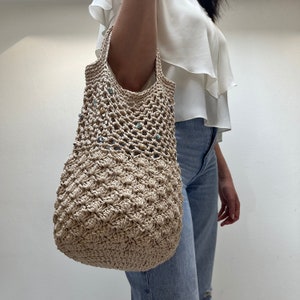 Crochet pattern boho bag, crochet pattern, instant download, summer bag, easy crochet pattern, DIY crochet bag