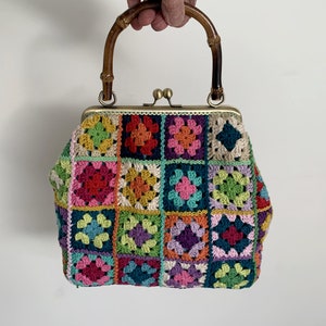 Classic Granny Square, Granny Purse Bag, Granny Crochet Pattern ...