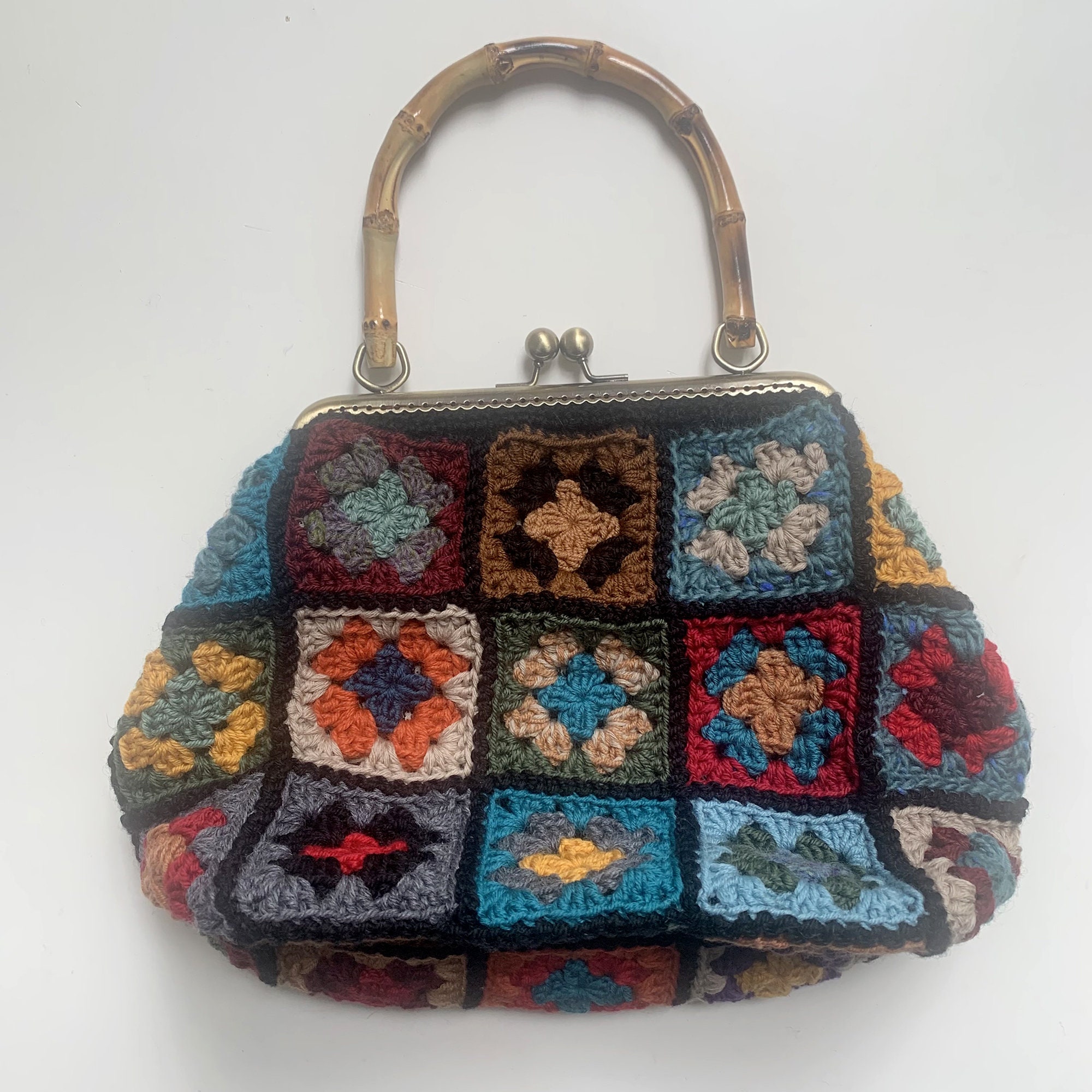 Granny Bag Crochet Pattern Wool Purse Bag Crochet Ideas 