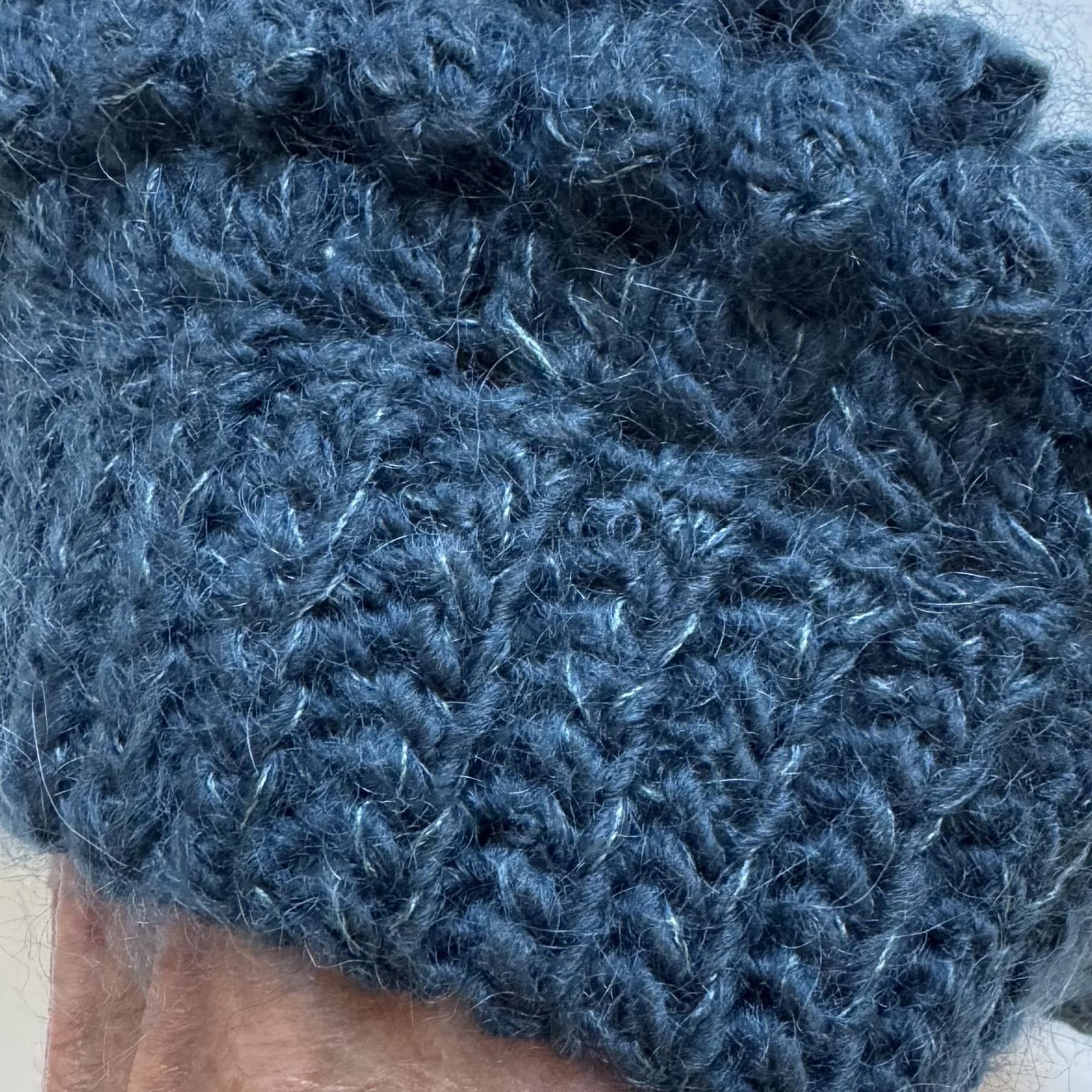 Crochet Popcorn Stitch Beret Pattern: Women's Wool Hat (PDF