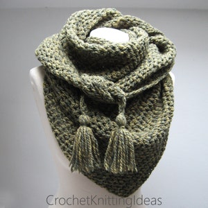 Asymmetrical Crochet Shawl Pattern: Easy Beginner DIY (PDF Pattern)
