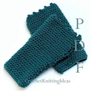 Crochet pattern, fingerless gloves, instant download, easy crochet pdf, crochet ideas, DIY crochet gloves, women&#39;s gloves