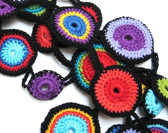 Necklace crochet pattern, crochet pattern, DIY necklace, instant download files, crochet pdf, crochet pattern for woman, easy crochet pdf