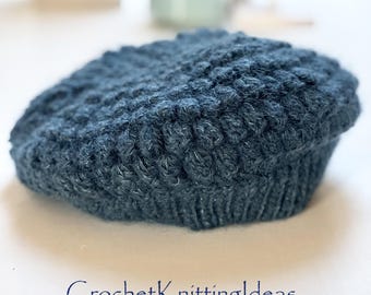 帽子 Popcorn Beret Jasper / 6-8y Popcorn Beret, Winter Hat Beret - Etsy Canada