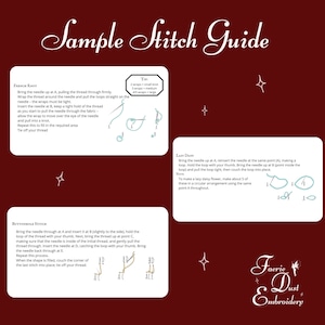 Four Seasons || Hand Embroidery Hoop Art PDF Pattern With Instructions ...