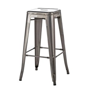 Metal bar stool