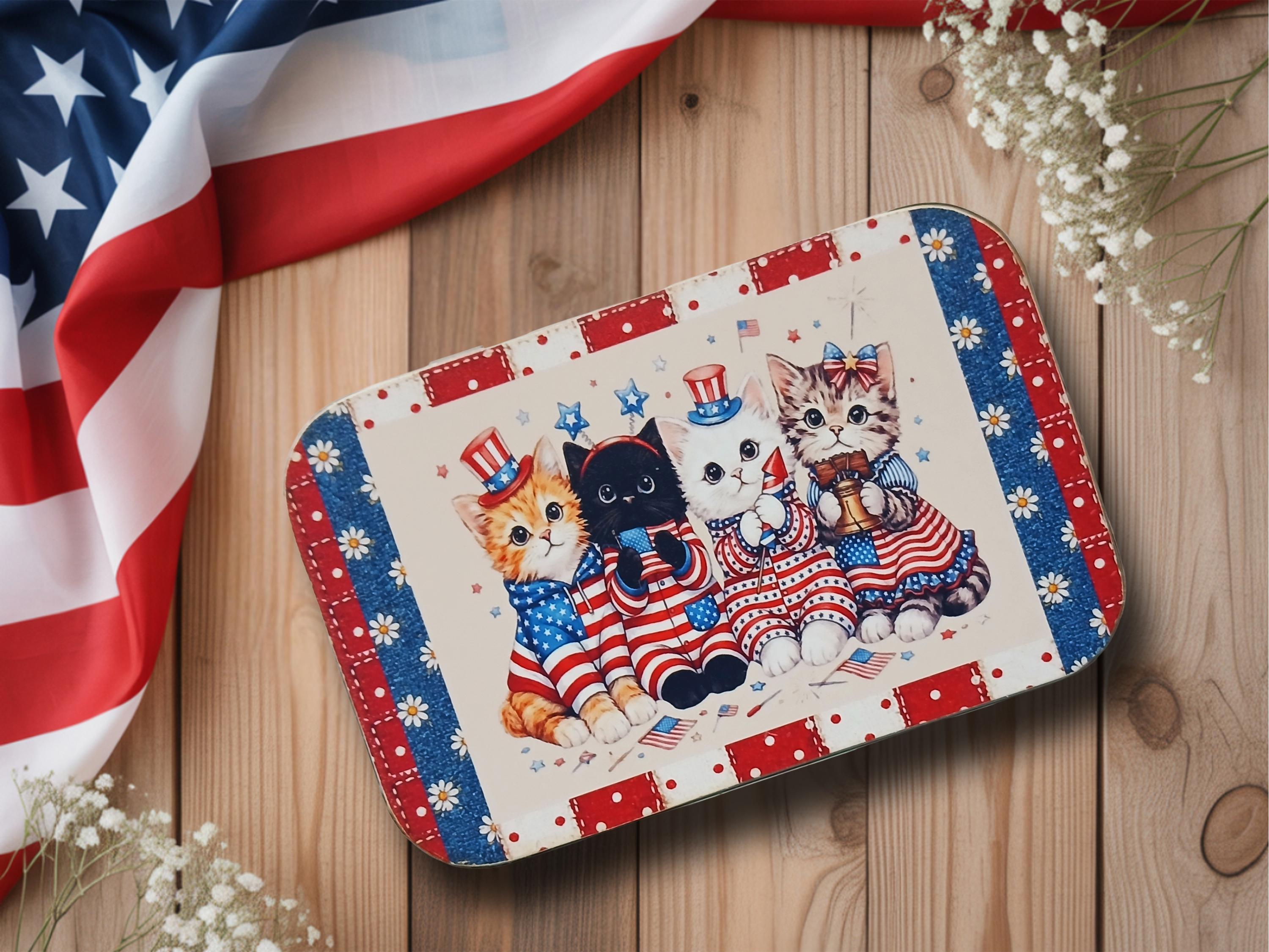 Fourth of July Tin Decor - Etsy