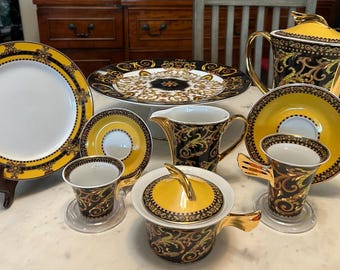 Versace Medusa Coffee Set Rosenthal 1990s NEVER USED - Etsy