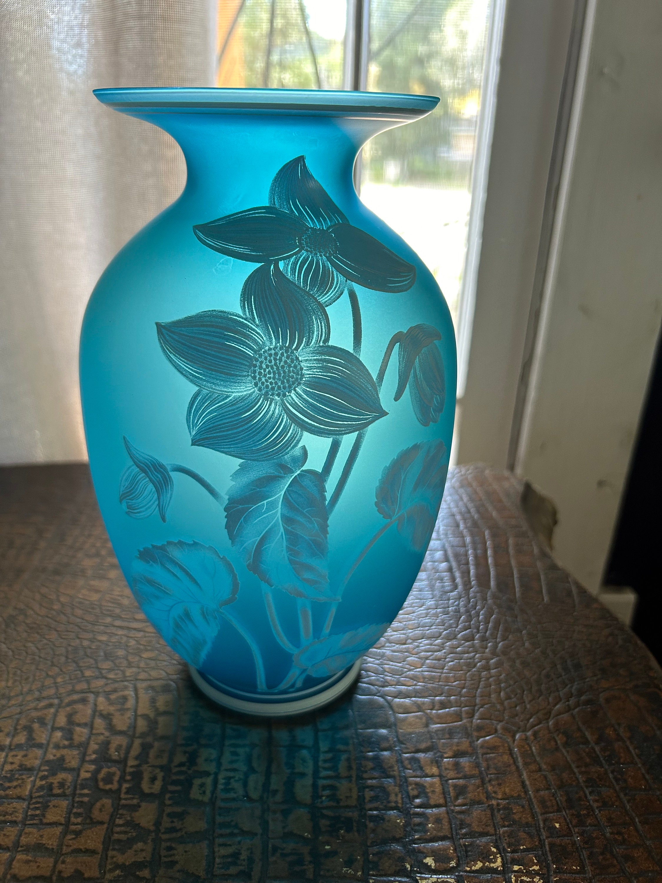 工芸品 BLUE ORIGINAL PERSIAN GLASS HAND MADE BLUE ORIGINAL PERSIAN GLASS HAND MADE 工芸品