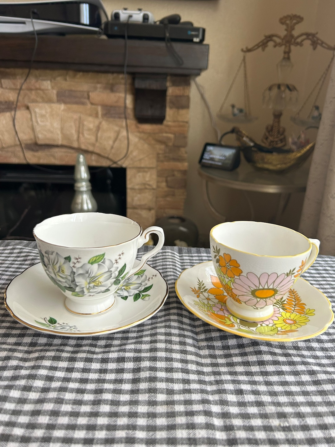 Vintage English Tea Cups Etsy