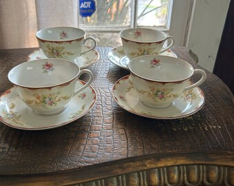 Wembley cups and Saucers by Harmony House