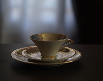 Vintage Bavarian Tea set trio