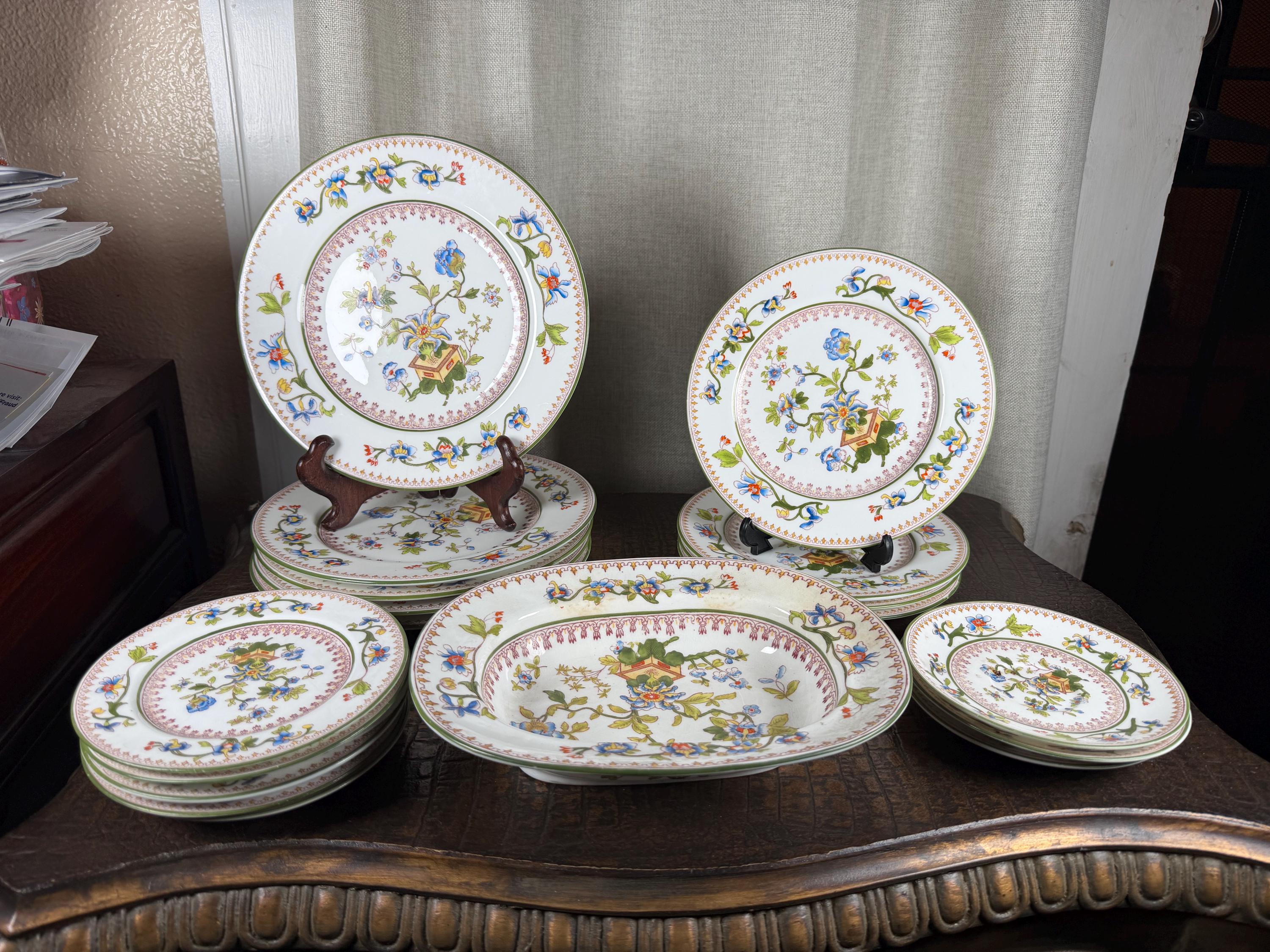 Coalport Flowers - Etsy