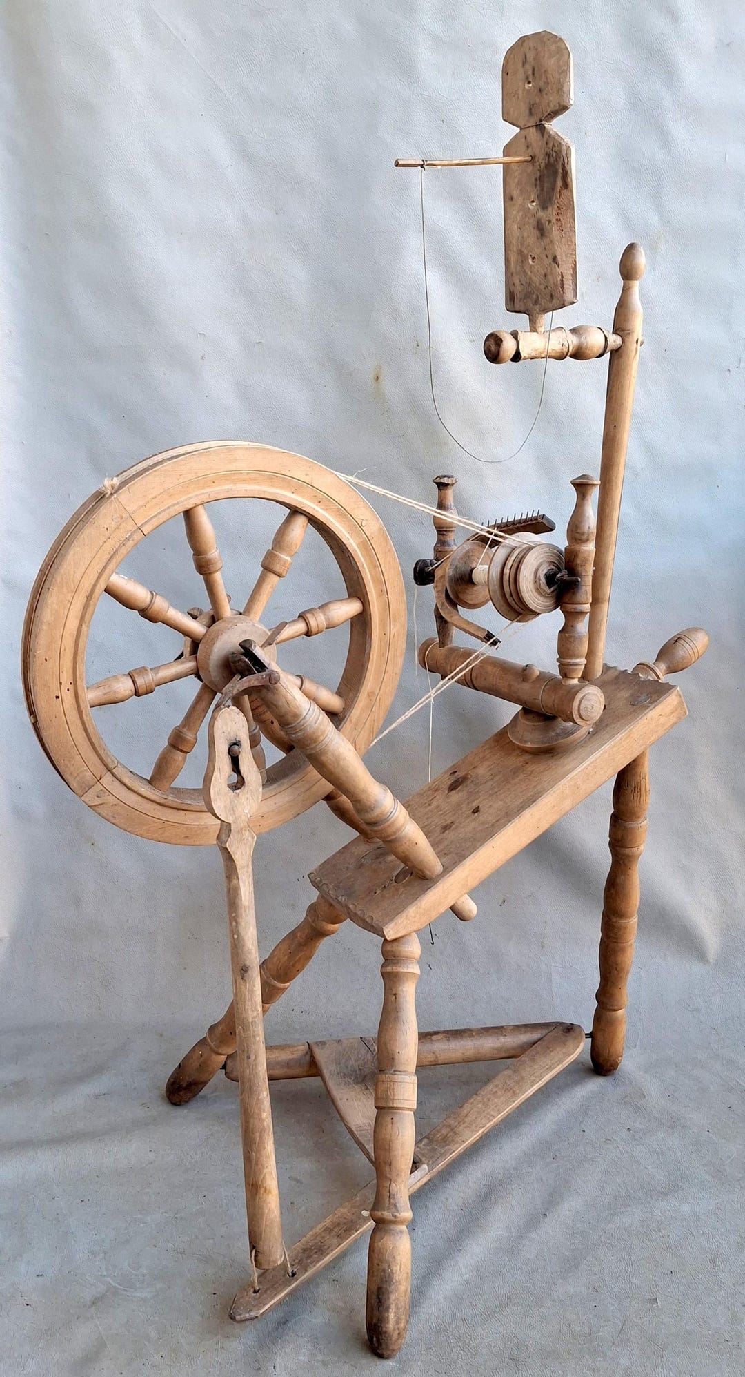 Working Spining Wheel Slightly Used, Very Good Condition, Perfectly Working Spinning Wheel - Etsy