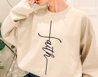Faith sweatshirts for sale Clearance